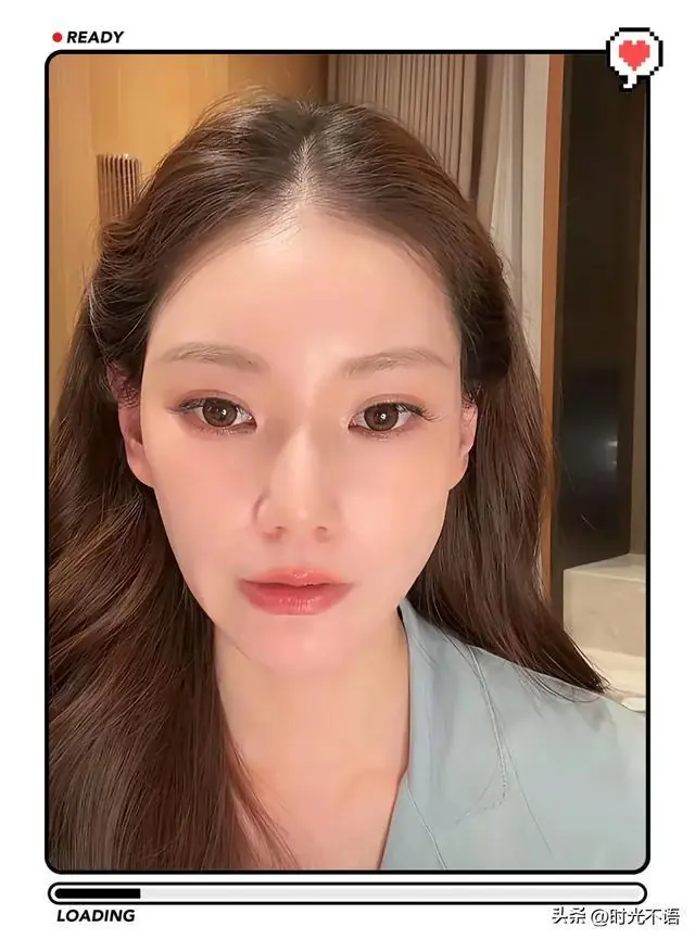 马筱梅环球影城游玩照